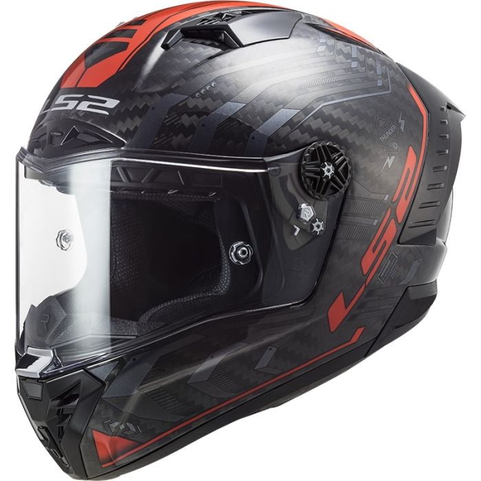 Мотошолом LS2 FF805 Thunder C Sputnik Gloss Metal Red