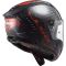 Мотошолом LS2 FF805 Thunder C Sputnik Gloss Metal Red