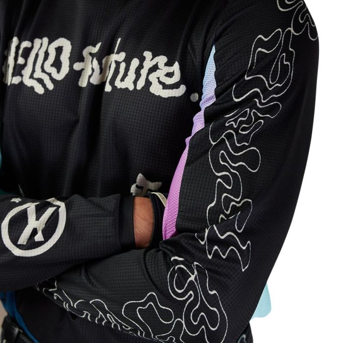 Джерсі Fox 180 Jersey - Hello Future Black