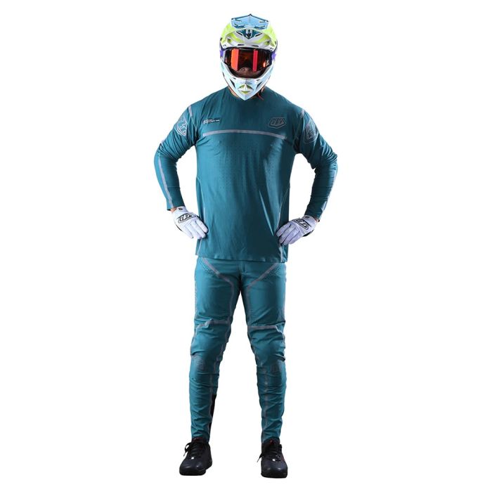 Джерсі TLD SPRINT ULTRA JERSEY Lines IVY / White