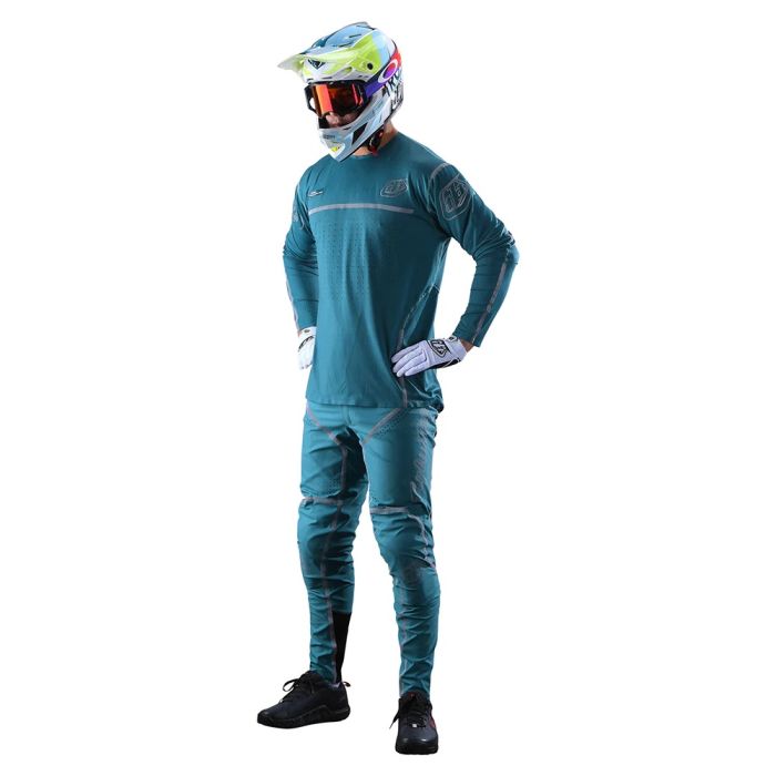 Джерсі TLD SPRINT ULTRA JERSEY Lines IVY / White