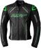 Куртка RST S1 Leather Jacket Men - Black/Grey/Neon Green