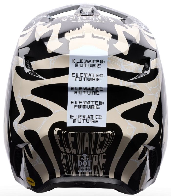 Шолом Fox V1 Helmet - Diffuse Black