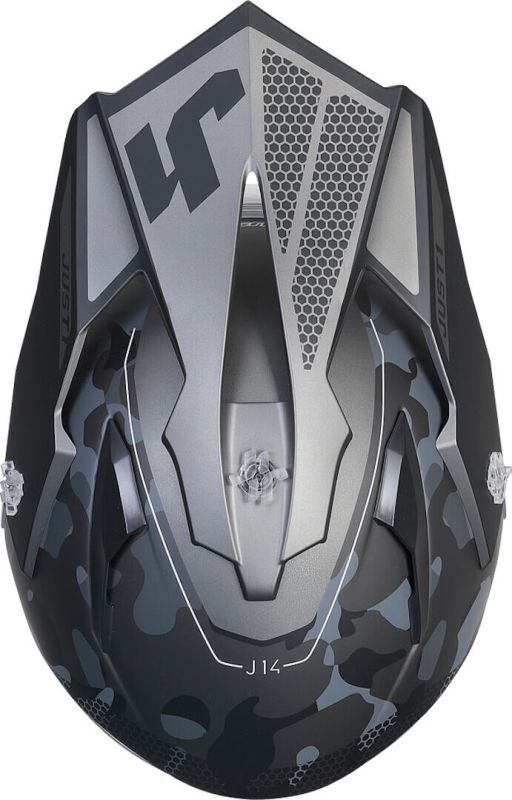 Мотошолом Just1 J14-F Elite Camo Titanium