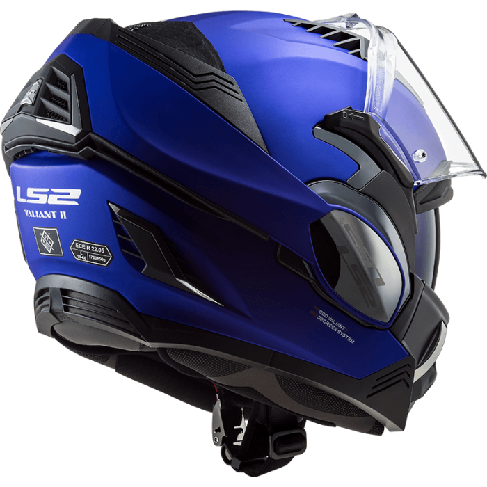 Мотошолом LS2 FF900 Valiant 2 Solid Matt Blue