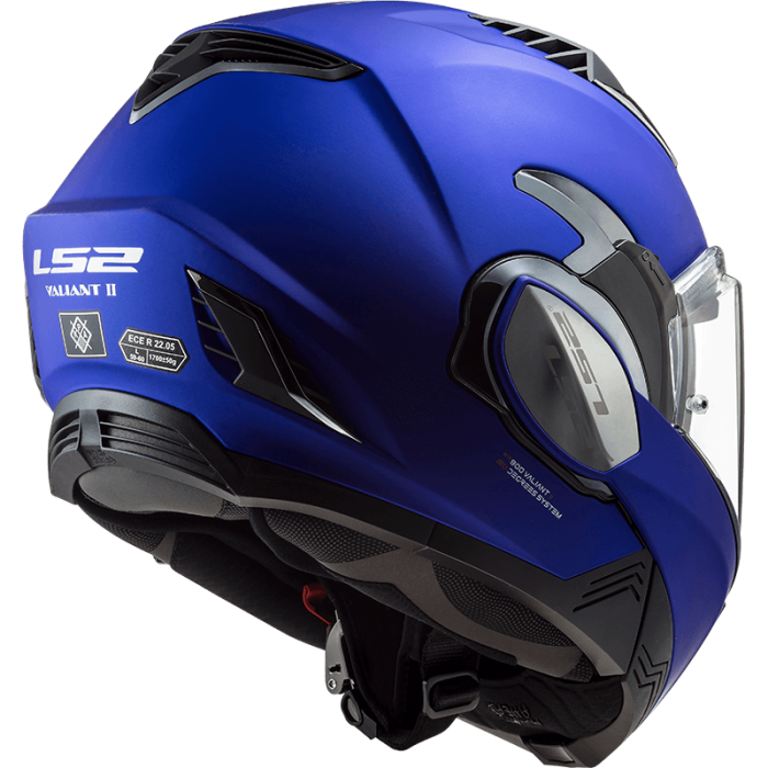 Мотошолом LS2 FF900 Valiant 2 Solid Matt Blue