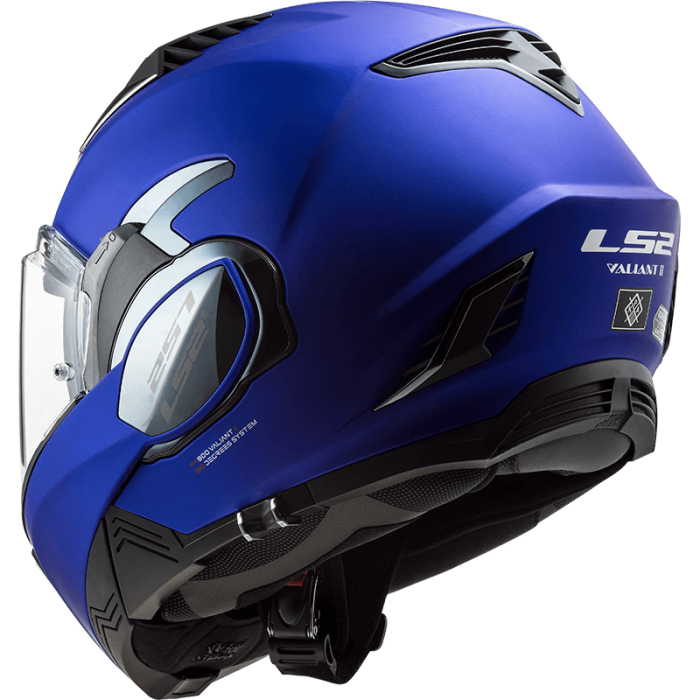 Мотошолом LS2 FF900 Valiant 2 Solid Matt Blue