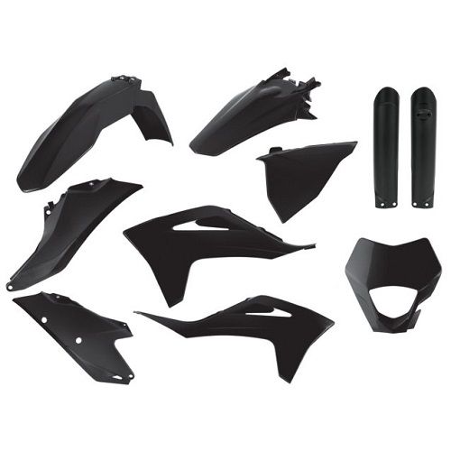 Пластик Polisport Mx Kit - Gas Gas (21-) Black,  Gasgas