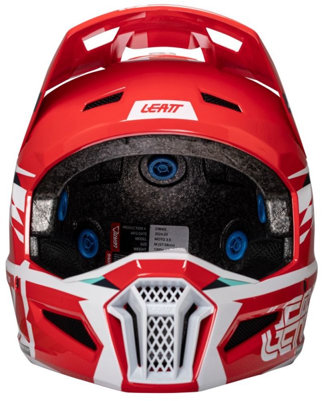 Шолом Leatt Moto 3.5 Helmet + Goggle Red
