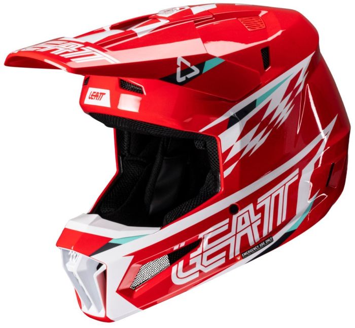 Шолом Leatt Moto 3.5 Helmet + Goggle Red