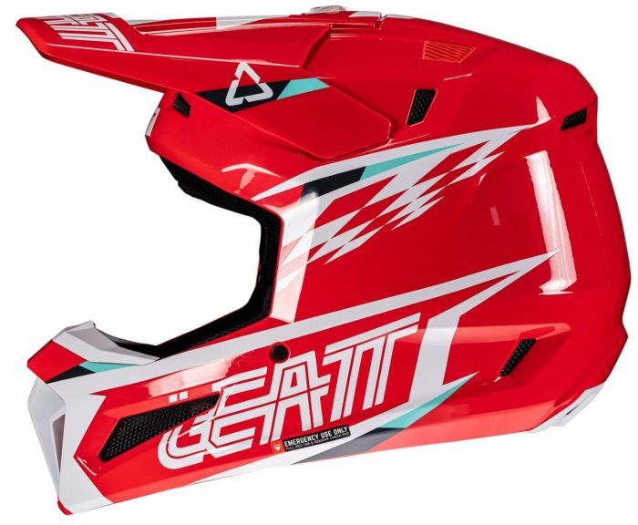 Шолом Leatt Moto 3.5 Helmet + Goggle Red