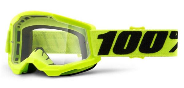 Окуляри 100% STRATA 2 Goggle Yellow - Clear Lens