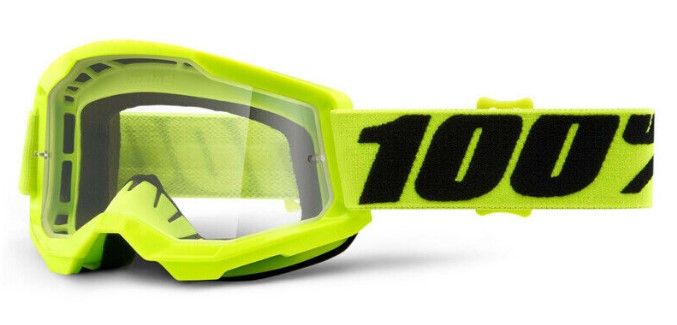 Окуляри 100% STRATA 2 Goggle Yellow - Clear Lens