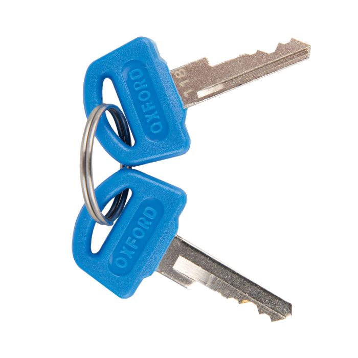 Трос протиугінний Oxford Bumper Cable Lock Red 6mm x 600mm