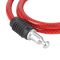 Трос протиугінний Oxford Bumper Cable Lock Red 6mm x 600mm