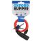 Трос протиугінний Oxford Bumper Cable Lock Red 6mm x 600mm