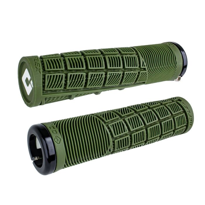 Гріпси ODI Reflex v2.1 Lock-On MTB Closed End 135mm Army Green