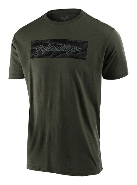Футболка TLD Signature Block Camo Tee [Surplus Green]