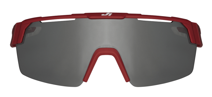 Окуляри Just1 Sniper Urban Dark Red-white With Silver Mirror Lens