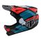 Вело Шолом TLD D3 Fiberlite Helmet, Vertigo [BLUE/RED]