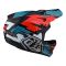 Вело Шолом TLD D3 Fiberlite Helmet, Vertigo [BLUE/RED]