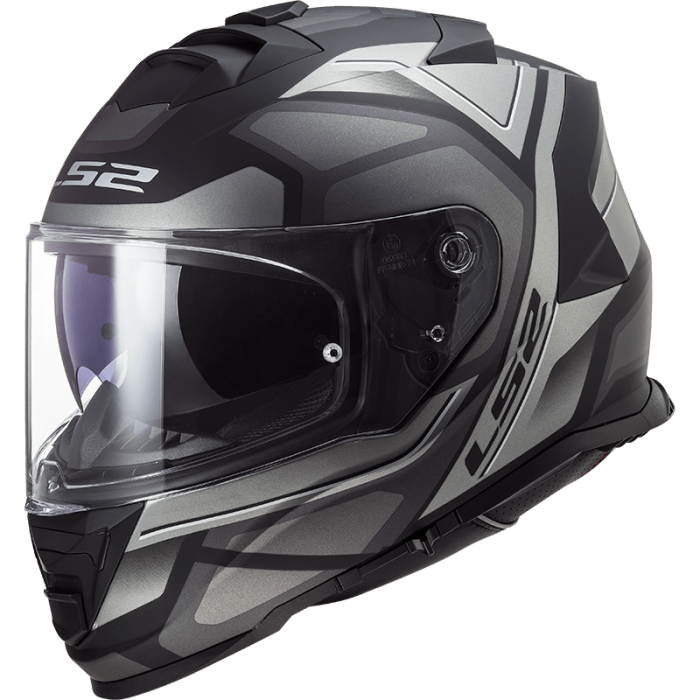 Мотошолом LS2 FF800 Storm Faster Matt Titanium