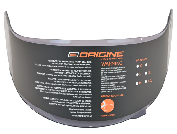 Візор Origine Dinamo Smoke Visor