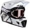 Шолом Leatt Moto 9.5 Helmet + Goggle White