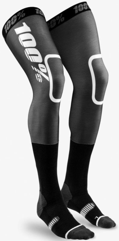 Мото шкарпетки Ride 100% REV Knee Brace Socks Black