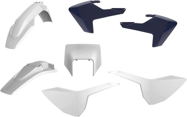Пластик Polisport Enduro Kit - Husqvarna (17-) White/blue