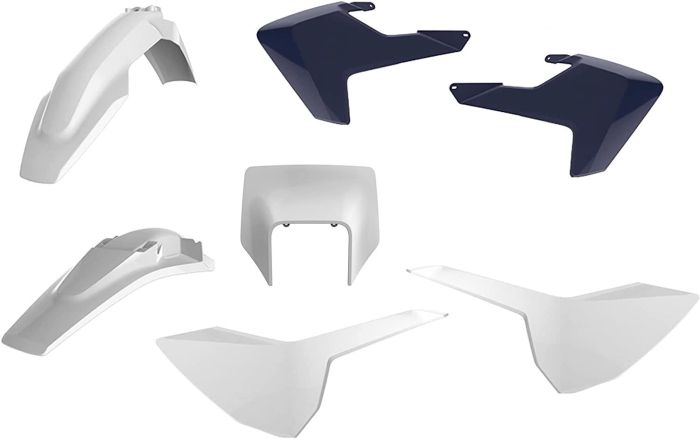 Пластик Polisport Enduro Kit - Husqvarna (17-) White/blue