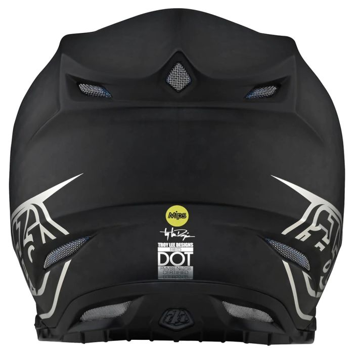 Мотошолом TLD SE5 Carbon Helmet [Stealth BLk/Chrome]