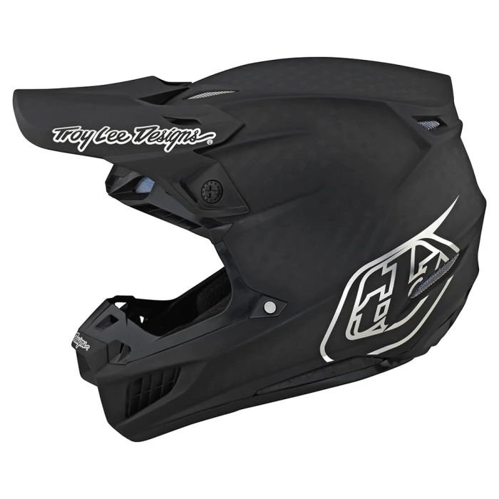 Мотошолом TLD SE5 Carbon Helmet [Stealth BLk/Chrome]