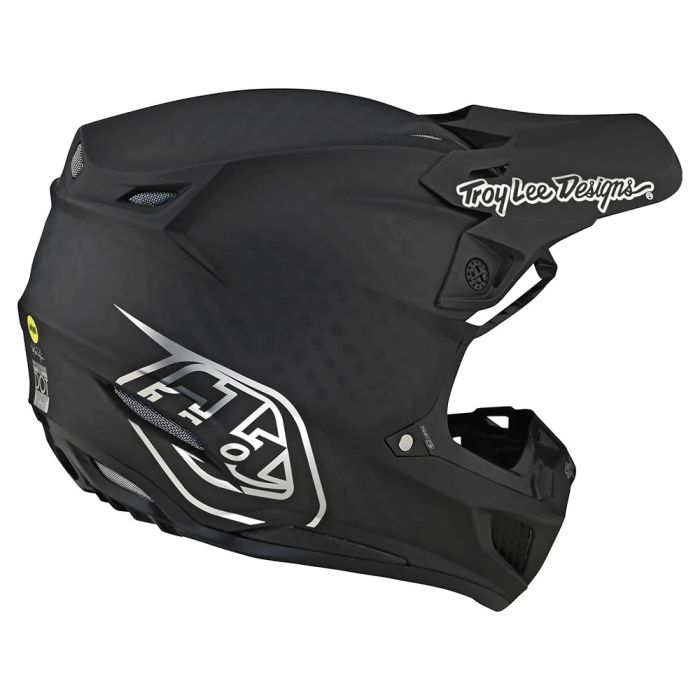 Мотошолом TLD SE5 Carbon Helmet [Stealth BLk/Chrome]