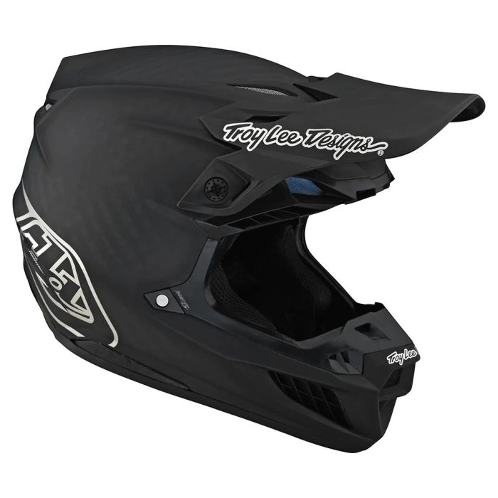 Мотошолом TLD SE5 Carbon Helmet [Stealth BLk/Chrome]