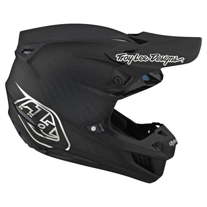 Мотошолом TLD SE5 Carbon Helmet [Stealth BLk/Chrome]