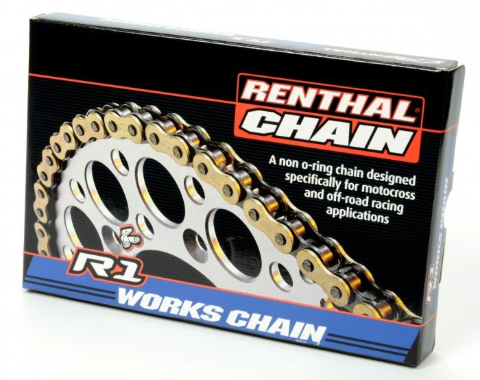 Ланцюг Renthal R1 Works Chain 520 Gold
