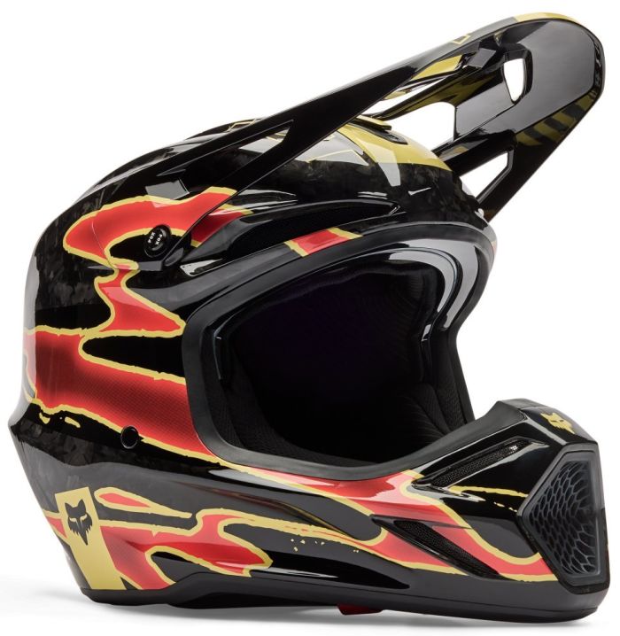 Шолом Fox V3 Rs Helmet - Inning Black