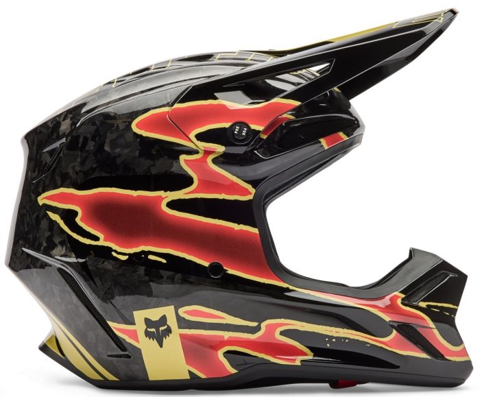 Шолом Fox V3 Rs Helmet - Inning Black