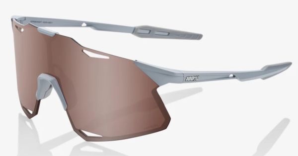 Окуляри Ride 100% Hypercraft  Matte Stone Grey - Hiper Crimson Silver Mirror Lens