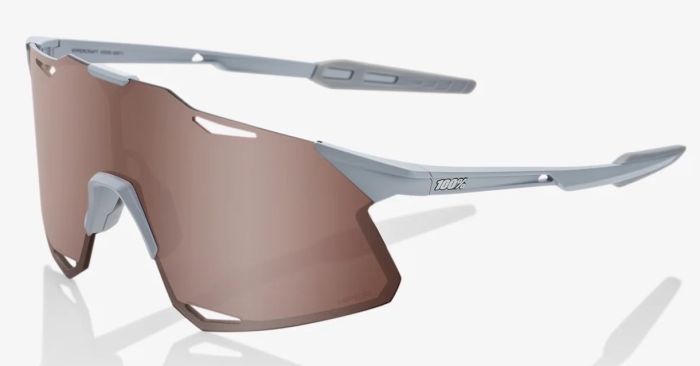 Окуляри Ride 100% Hypercraft  Matte Stone Grey - Hiper Crimson Silver Mirror Lens