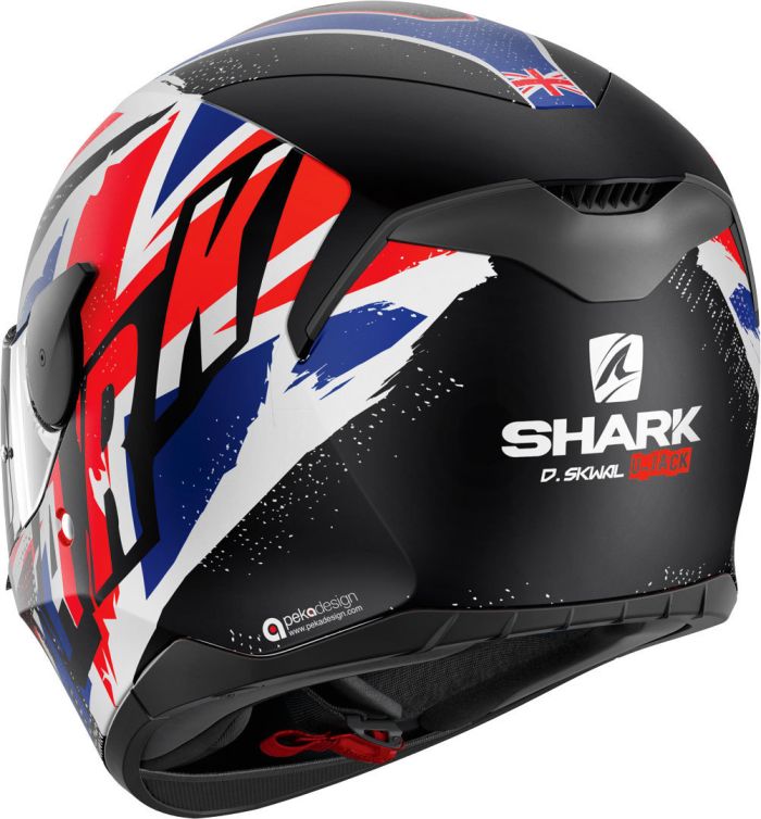 Мотошолом Shark D-Skwal Ujack Mat