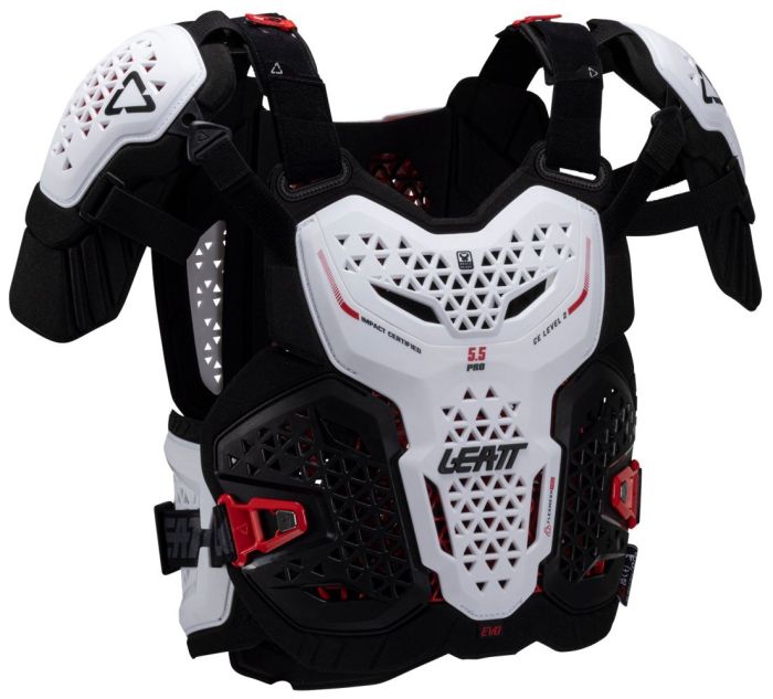 Захист Тіла Leatt 5.5 Pro Evo Chest Protector White