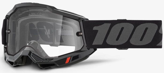 Окуляри 100% ACCURI 2 Enduro Black - Clear Dual Lens