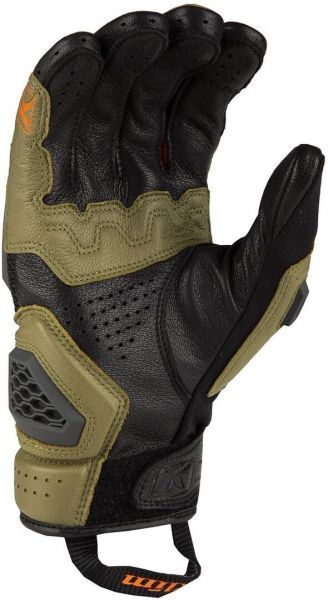 Моторукавиці KLIM Baja S4 Glove LG Sage - Strike Orange