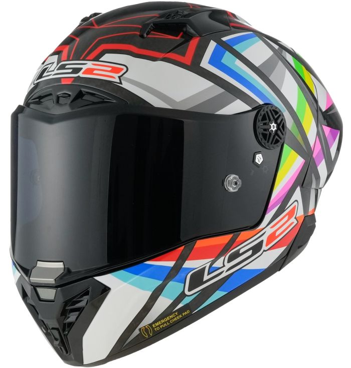 Мотошолом LS2 FF805 Thunder GP Aero Flash Black