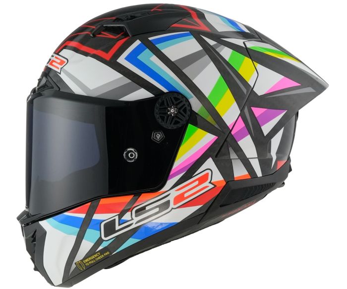 Мотошолом LS2 FF805 Thunder GP Aero Flash Black