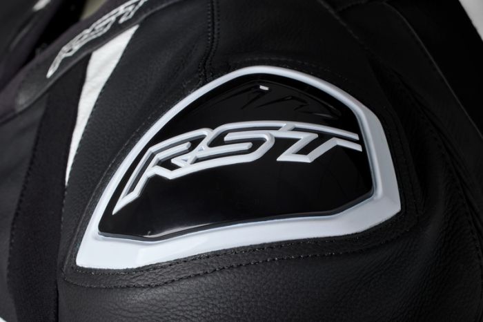 Куртка RST TracTech Evo 5 Leather Jacket Men - Black/White/Black