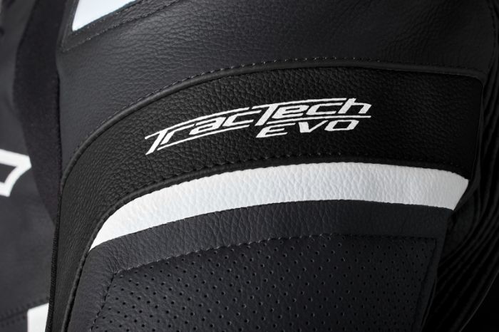 Куртка RST TracTech Evo 5 Leather Jacket Men - Black/White/Black