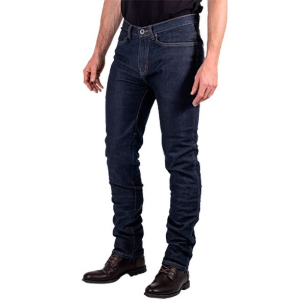 Мотоджинси Knox Brighton Blue Denim
